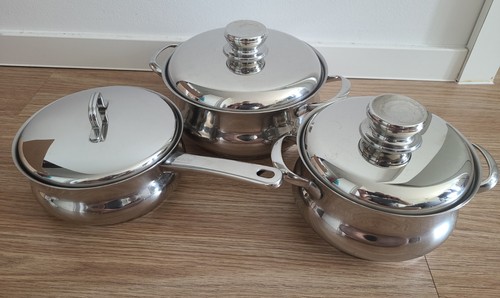 3er topfset berndes - 3er, edelstahl
