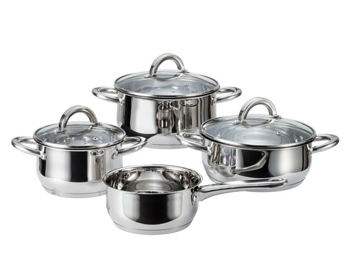 Linnuo topfset edelstahl 7er - edelstahl,