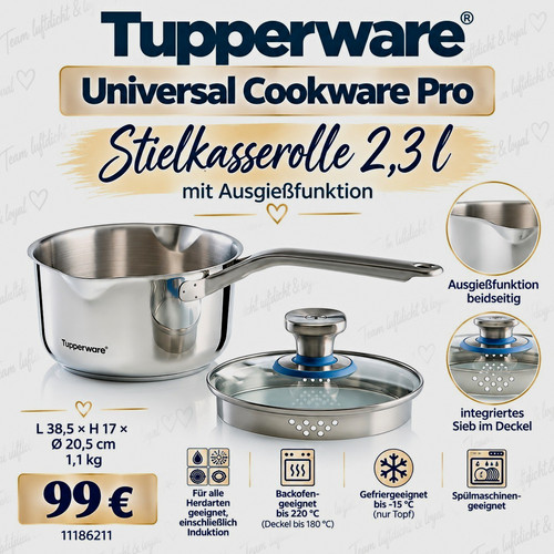 Tupperware univ cookware - univ.,